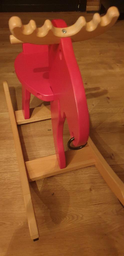 Élan à bascule en bois IKEA, Kinderen en Baby's, Speelgoed | Hobbelfiguren, Zo goed als nieuw, Ophalen of Verzenden