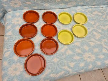 Vuurvaste terracotta ovenschotels/ tapas kommen 11 st beschikbaar voor biedingen