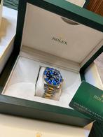 rolex gmt master 2  40 mm manen horloge, Handtassen en Accessoires, Horloges | Heren, Nieuw, Ophalen of Verzenden, Zilver, Goud