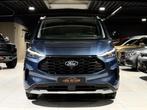 Ford Tourneo Custom ACTIV 2.0 TdCi LONG 170CV 8 PLACES BOITE, USB, Gebruikt, 4 cilinders, Blauw