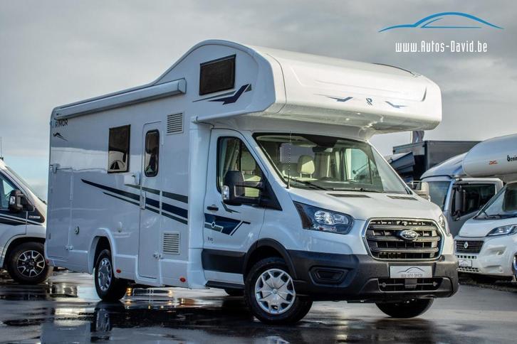 Rimor EVO 5 Alkoof Ford Transit 6 Slaappl. / GARAGE / LUIFEL, Caravans en Kamperen, Mobilhomes, Bedrijf, tot en met 6, Alkoof