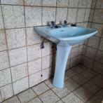 Retro lavabo en bad, Huis en Inrichting, Badkamer | Badkamermeubels, Ophalen, Gebruikt