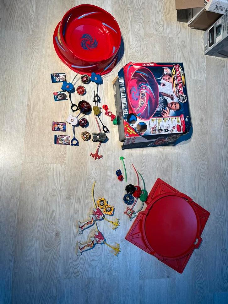 Verzameling Beyblades, Verzamelen, Speelgoed, Gebruikt, Ophalen of Verzenden