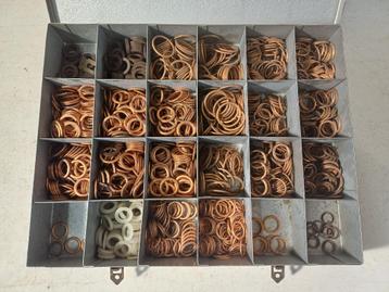 Koperen dichtingsringen beschikbaar voor biedingen