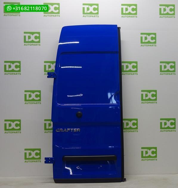 Volkswagen Crafter ('16-'22) Achterdeur links dicht blauw H2, Auto-onderdelen, Carrosserie, Deur, Volkswagen, Achter, Links, Gebruikt