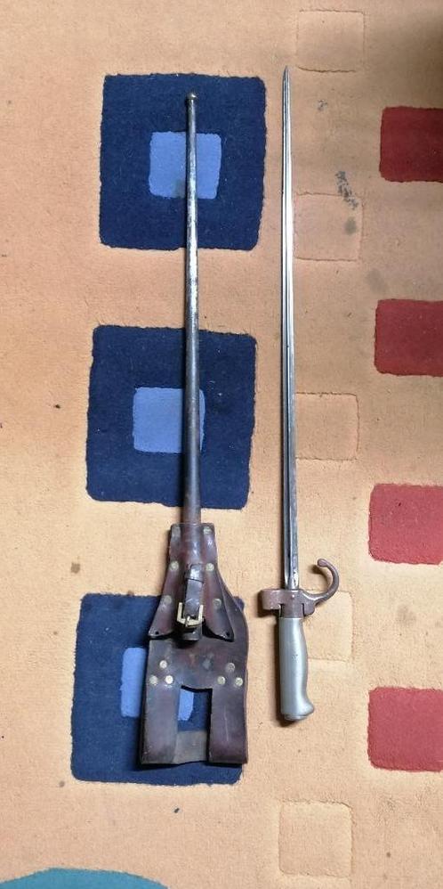 Lebel WW1 M1886 militaire bajonet, Verzamelen, Militaria | Algemeen, Verzenden