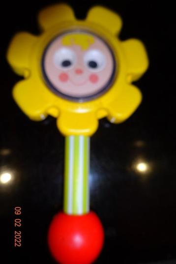 Fisher Price #424 FLOWER Rattle, 1974-1984,*Vintage*  beschikbaar voor biedingen