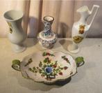 3 beaux vases anciens et 1 bol en porcelaine et céramique, Antiquités & Art, Antiquités | Céramique & Poterie, Enlèvement ou Envoi