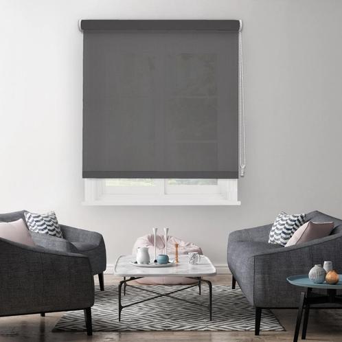 Rozegrijs rolgordijn B210xH190cm: € 20,00 ipv € 84,95., Huis en Inrichting, Stoffering | Gordijnen en Lamellen, Nieuw, 150 tot 200 cm