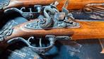 Decoratieve replica flintlock D.bussen 2x 18e eeuw, Envoi
