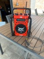 Bobcat werfradio / bouwradio, Audio, Tv en Foto, Radio's, Ophalen of Verzenden, Gebruikt, Bouwradio