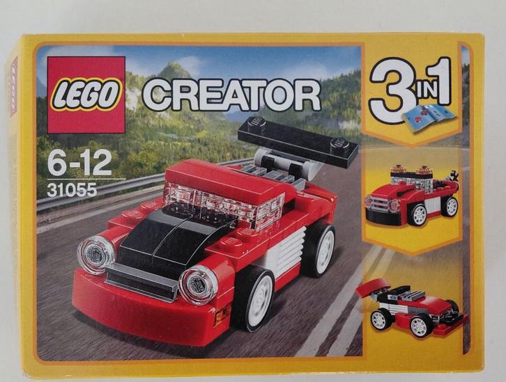Lego Creator rode racewagen 31055, Enfants & Bébés, Jouets | Duplo & Lego, Utilisé, Lego, Ensemble complet, Enlèvement