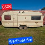 24 caravan werfkeet foodtruck pipowagen woonwagen chassis, Ophalen