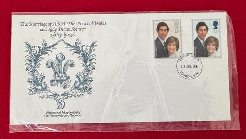 Herdenkingszegels voor de bruiloft van Charles & Diana, Postzegels en Munten, Postzegels | Thematische zegels, Gestempeld, Overige thema's