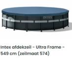 Afdekzeil intex rond doormeter 574, Ophalen, Nieuw, Afdekzeil