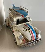 Volkswagen Kever, Herbie (53) met surfplank metaal, Huis en Inrichting, Ophalen of Verzenden, Zo goed als nieuw