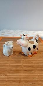 2 pots à lait en forme de vache, Comme neuf, Autres types, Autres styles, Céramique