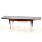 Art Deco verlengbare eettafel tafel in rosewood palissander, Overige materialen, Verzenden, Vijf personen of meer, Art Deco