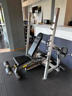 Bench/ shoulderpress bank, Sport en Fitness, Ophalen of Verzenden