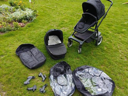 Thule Sleek (koets + buggy) incl meerijplankje, Kinderen en Baby's, Kinderwagens en Combinaties, Gebruikt, Combiwagen, Overige merken