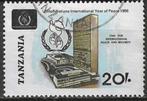 Tanzania 1986 - Yvert 304 - Verenigde Naties (ST), Postzegels en Munten, Postzegels | Afrika, Verzenden, Tanzania, Gestempeld