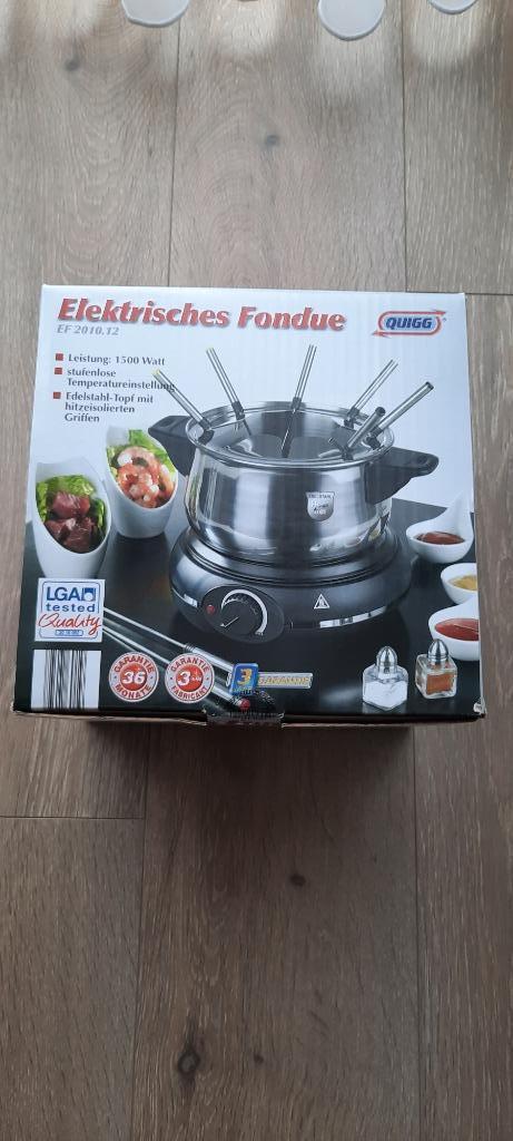 fondue toestel nieuw elektrisch 1500 Watt, Electroménager, Fondue, Neuf, Service à fondue, Électrique, Enlèvement ou Envoi