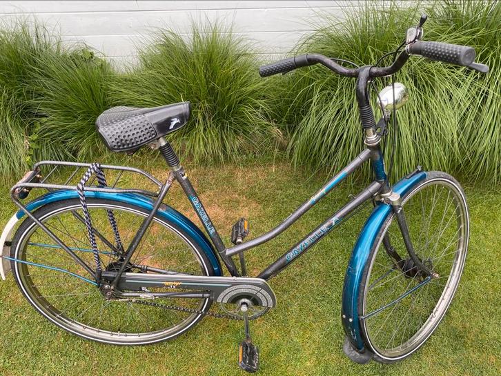 Retro oma fiets van merk Gazelle, Fietsen en Brommers, Fietsen | Dames | Damesfietsen, Gebruikt, Gazelle, Versnellingen, Ophalen
