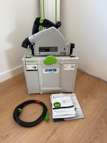 Scie plongeante Festool TS55 + rail, Enlèvement, Comme neuf, Festool, 30 à 70 mm