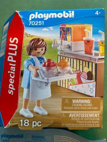 Playmobil Specials Plus Set 70251 Slush verkoper beschikbaar voor biedingen