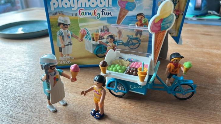Ijskar playmobil 9426, Kinderen en Baby's, Speelgoed | Playmobil, Gebruikt, Complete set, Ophalen of Verzenden