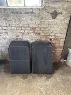 80 nieuwe vezelcementleien, Doe-het-zelf en Bouw, Dakpannen en Dakbedekking, Ophalen, Zwart, Nieuw, 15 m² of meer