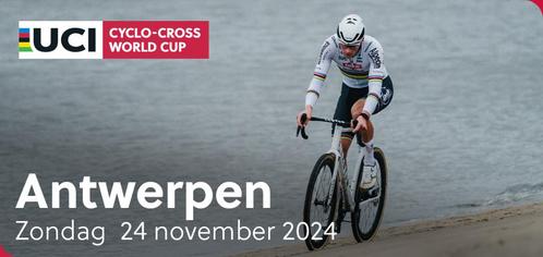 2 x Tickets - UCI Wereldbeker 2024 Antwerpen (Linkeroever), Tickets en Kaartjes, Sport | Overige, Twee personen, November