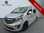 Opel Vivaro bestel 1.6 CDTI L2H1 DC Sport EcoFlex 6 persoons, Euro 5, Stof, Gebruikt, Zwart