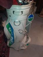 Vintage golftas Yonex  met diverse golfsticks, Sport en Fitness, Ophalen, Gebruikt, Set, Overige merken