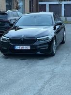 BMW 520, Auto's, BMW, Automaat, Achterwielaandrijving, Zwart, Leder