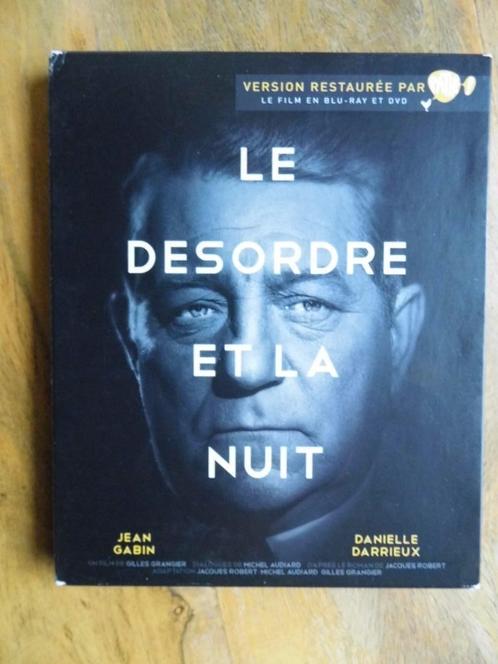 )) Bluray et DVD  Le Désordre dans la Nuit / Jean Gabin  (((, CD & DVD, Blu-ray, Comme neuf, Thrillers et Policier, Enlèvement ou Envoi