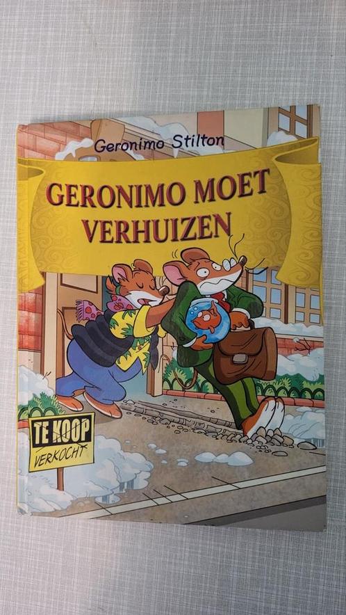 Geronimo Stilton - Geronimo moet verhuizen, Livres, Livres pour enfants | Jeunesse | Moins de 10 ans, Comme neuf, Enlèvement ou Envoi