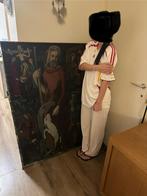 Schilderij op canvas met Jezus en verschillende scènes, Ophalen