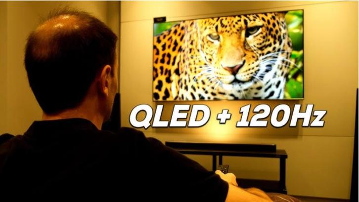 Samsung QLED TV - 75" inch (191 cm), Audio, Tv en Foto, Televisies, Zo goed als nieuw, QLED, 100 cm of meer, 4k (UHD), Samsung