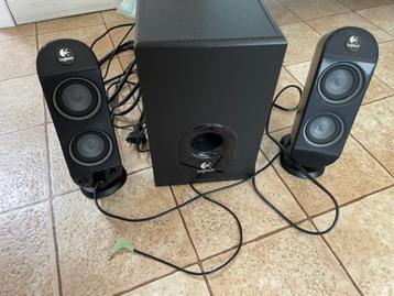 Logitec X-230 geluidsset met subwoofer voor op computer beschikbaar voor biedingen