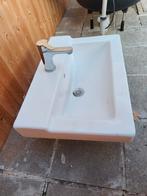 Lavabo + kraan, Huis en Inrichting, Ophalen, Gebruikt, Wasbak of Wastafel