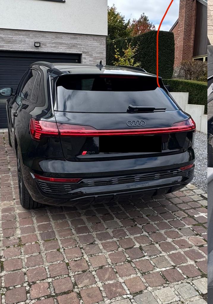 Prachtige audi Q8 55 etron Sline 7000km, Auto's, Audi, Bedrijf, Q8 e-tron, Elektrisch, Euro 6, SUV of Terreinwagen, 5 deurs, Automaat