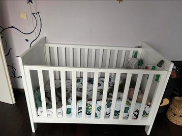 Babybed Bopita MET matras! - wit - 60x120 beschikbaar voor biedingen
