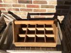 HOUTEN DRAAGBAK VOOR PLANTEN OF GLAZEN, Ophalen of Verzenden