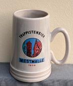 Oude bierpot Trappistenbier abdij Westmalle, Comme neuf, Chope(s), Enlèvement ou Envoi