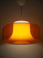 Space age oranje hanglamp, 1970s, Kunststof, Zo goed als nieuw, Minder dan 50 cm, Ophalen