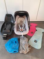 Maxi-Cosi: autostoel + isofix basis + accessoires, Kinderen en Baby's, Autostoeltjes, Ophalen, 0 t/m 18 kg, Maxi-Cosi, Verstelbare rugleuning