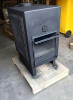 Aanbieding Speksteenkachel van Harrie Leenders type Boxer, Doe-het-zelf en Bouw, Ophalen of Verzenden, Gebruikt, Kachel