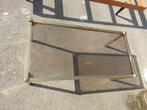Gratis glazen salontafel, Ophalen, Minder dan 50 cm, Gebruikt, 50 tot 100 cm