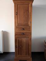 Hoge kast teak smal, Huis en Inrichting, Kasten | Buffetkasten, Ophalen, /, Gebruikt, Teakhout